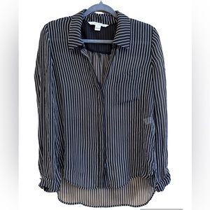 Diane Von Furstenburg Sheer Top